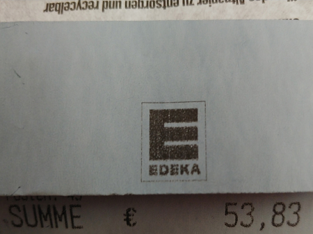Mein Einkauf - 53,83 €