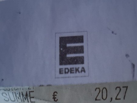 Mein Einkauf - 20,27 €
