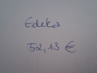 Mein Einkauf - 52,13 €
