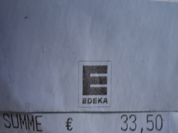 Mein Einkauf - 33,50 €