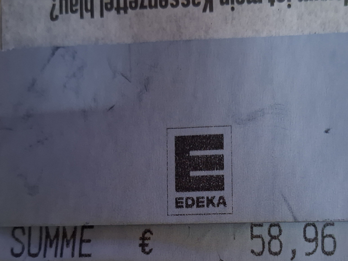 Mein Einkauf - 58,96 €