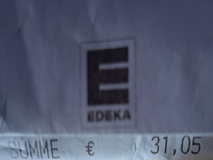 Mein Einkauf - 31,05 €