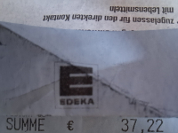 Mein Einkauf - 37,22 €