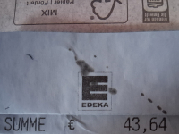 Mein Einkauf - 43,64 €