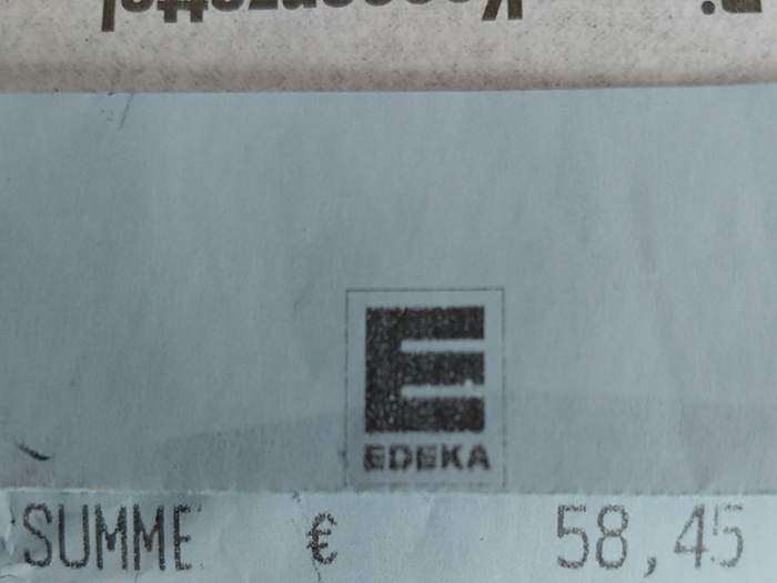 Mein Einkauf - 58,45 €