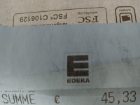 Mein Einkauf - 45,33 €