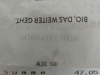 Mein Einkauf - 47,05 €