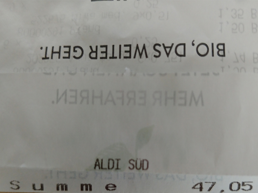 Mein Einkauf - 47,05 €