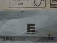 Mein Einkauf - 43,14 €