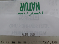 Mein Einkauf - 57,09 €