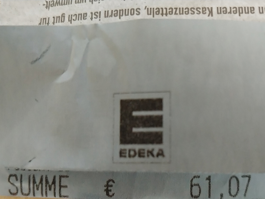 Mein Einkauf - 61,07 €