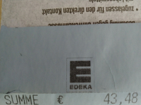 Mein Einkauf - 43,48 €
