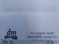 Mein Einkauf - 10,20 €